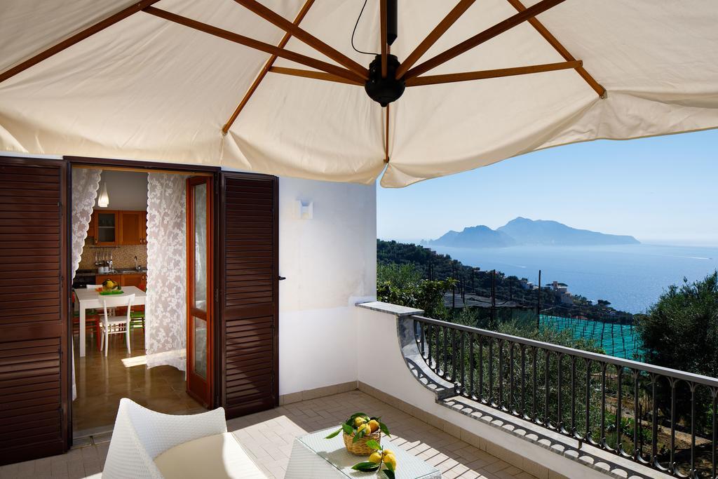 Apartamento Il Nido Del Gabbiano Massa Lubrense Exterior foto